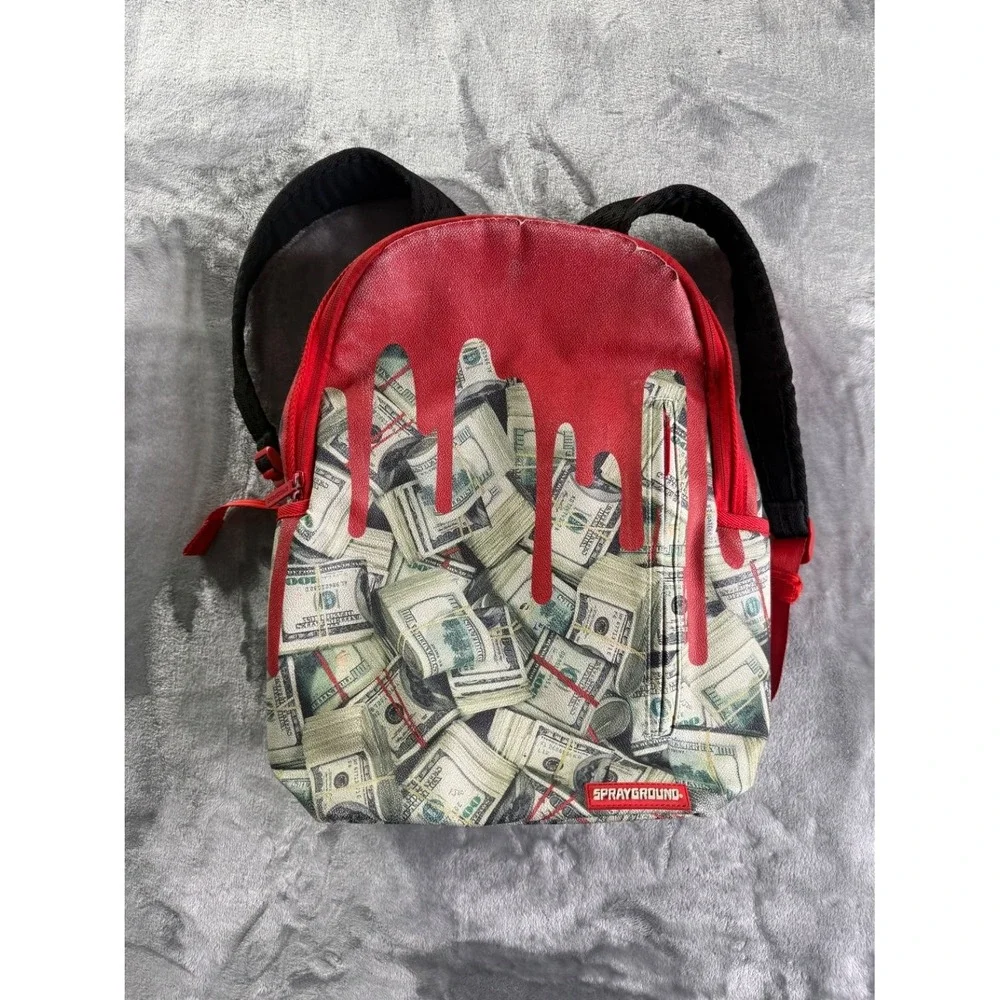 Sprayground Money Drip Limited Edition Men's Backpack Small Multicolor